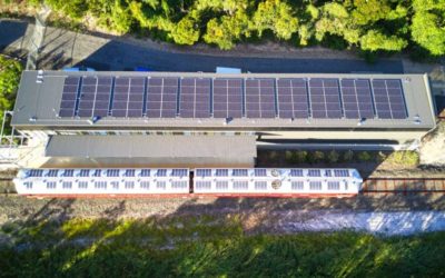 On the right track: the UK railway that runs on solar power